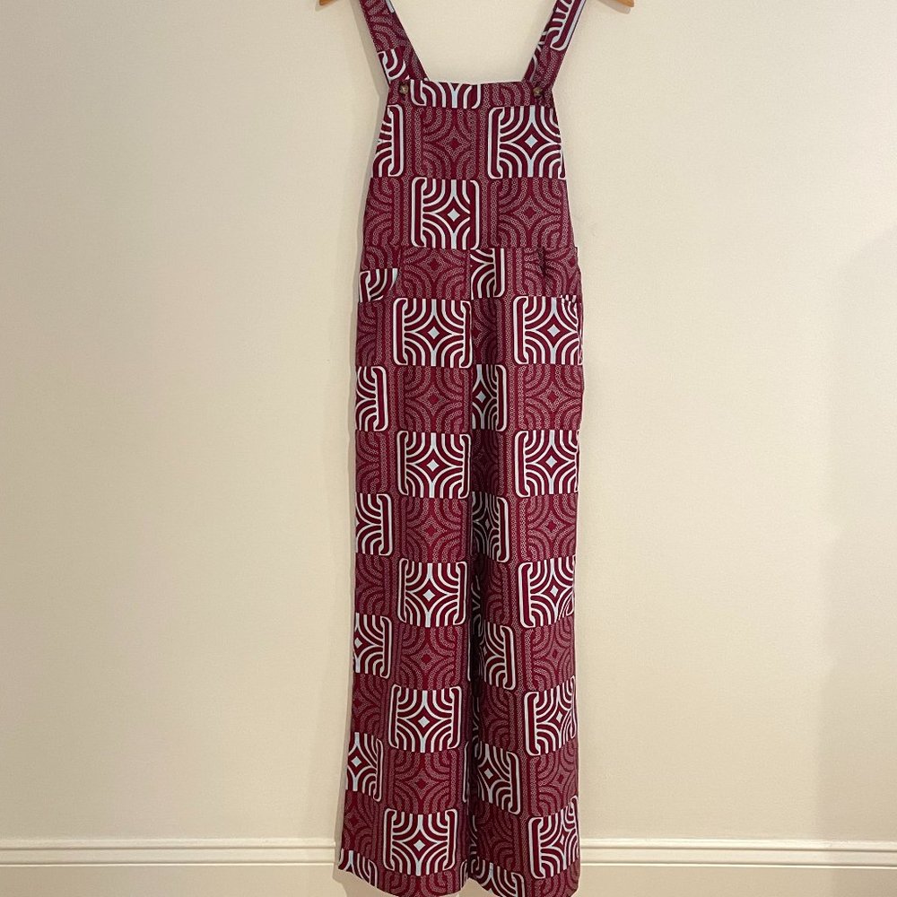 "Royal Native" Funky One of a Kind Overalls